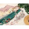 imageAllegra K Women Chiffon Scarves  256quot X256quot  Floral Print Square Kerchief Neck Scarf NeckerchiefWhite Floral