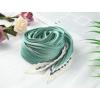 imageAllegra K Women Pleated Rhombus Rhombic Scarf Scarves Head Ribbon Bandana Solid ColorTeal
