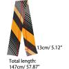 imageAllegra K Women Polka Dot Stripe Chain Print Long Skinny Scarf Neck Scarves Neckerchief HairbandBlack