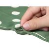 imageAllegra K Women Polka Dots Bevel Small Skinny Scarf Oblique Neck Scarves DoubleSided NeckerchiefGreen