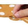 imageAllegra K Women Polka Dots Bevel Small Skinny Scarf Oblique Neck Scarves DoubleSided NeckerchiefOrange