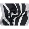 imageAllegra K Women Satin Rhombus Neck Scarf Stripe Print for Shirts Ponytail Neckerchief Bag Accessory for Summer BandanaBlack