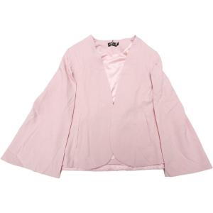 imageAllegra K Cape Sleeve Blazer for Womens Business Work Open Front Casual Jacket CoatPink