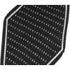 imageAllegra K 50s Pleated Neck Scarf for Women Rhombus Handkerchief Polka Dots Bandana Hair Wraps HeadbandsBlack