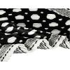 imageAllegra K 50s Pleated Neck Scarf for Women Rhombus Handkerchief Polka Dots Bandana Hair Wraps HeadbandsBlack Big Dot