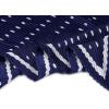 imageAllegra K 50s Pleated Neck Scarf for Women Rhombus Handkerchief Polka Dots Bandana Hair Wraps HeadbandsRoyal Blue