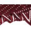 imageAllegra K 50s Pleated Neck Scarf for Women Rhombus Handkerchief Polka Dots Bandana Hair Wraps HeadbandsWine Red