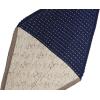 imageAllegra K Color Block Pleated Cashew Nuts Paisley Neck Scarf Neckerchief Bandana for Women LadyNavy Blue