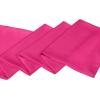 imageAllegra K Skinny Silky Solid Color Long Scarves Waistband Neck Wraps for WomenFuchsia