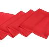 imageAllegra K Skinny Silky Solid Color Long Scarves Waistband Neck Wraps for WomenRed