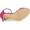 imageAllegra K Womens Suede Ankle Strap High Stiletto Heel SandalsHot Pink