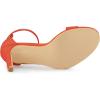 imageAllegra K Womens Suede Ankle Strap High Stiletto Heel SandalsOrange