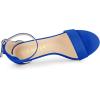 imageAllegra K Womens Suede Ankle Strap High Stiletto Heel SandalsRoyal Blue