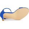 imageAllegra K Womens Suede Ankle Strap High Stiletto Heel SandalsRoyal Blue