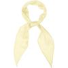 imageAllegra K Solid Color Rhombus Neck Scarf Scarves Skinny Long Neckerchief for WomenChampagne