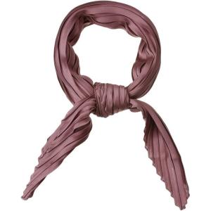 imageAllegra K Women Pleated Rhombus Head Scarf Wraps Scarves Neckerchief Bandana Solid ColorDusty Pink