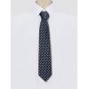 imageAllegra K Mens Self Tied Polka Dots Wide Business Formal Necktie Wedding TiesNavy Blue
