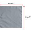 imageAllegra K Mens Solid Color PreTied Bow Tie with Matching Pocket Square Set for Wedding PartyDark Gray