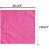 imageAllegra K Mens Solid Color PreTied Bow Tie with Matching Pocket Square Set for Wedding PartyHot Pink