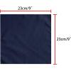 imageAllegra K Mens Solid Color PreTied Bow Tie with Matching Pocket Square Set for Wedding PartyNavy Blue