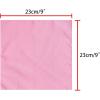 imageAllegra K Mens Solid Color PreTied Bow Tie with Matching Pocket Square Set for Wedding PartyPink