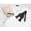 imageAllegra K Mens Solid Color Selftied for Formal Wedding Party Tuxedo Bow TiesBlack