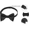 imageAllegra K Mens Solid Color Selftied for Formal Wedding Party Tuxedo Bow TiesBlack