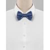 imageAllegra K Mens Solid Color Selftied for Formal Wedding Party Tuxedo Bow TiesDeep Blue