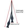 imageAllegra K Mens Solid Color Selftied for Formal Wedding Party Tuxedo Bow TiesDeep Gray