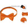 imageAllegra K Mens Solid Color Selftied for Formal Wedding Party Tuxedo Bow TiesOrange