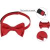 imageAllegra K Mens Solid Color Selftied for Formal Wedding Party Tuxedo Bow TiesRed