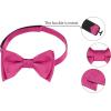 imageAllegra K Mens Solid Color Selftied for Formal Wedding Party Tuxedo Bow TiesRose Red