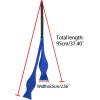 imageAllegra K Mens Solid Color Selftied for Formal Wedding Party Tuxedo Bow TiesRoyal Blue