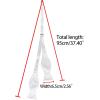 imageAllegra K Mens Solid Color Selftied for Formal Wedding Party Tuxedo Bow TiesWhite