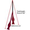 imageAllegra K Mens Solid Color Selftied for Formal Wedding Party Tuxedo Bow TiesWine Red