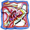 imageuxcell Women Square Scarf Scarves Leopard Printed Striped Polka Dots Pattern Kerchief NeckerchiefMulticolor