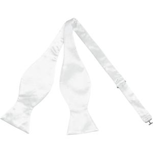 imageAllegra K Mens Solid Color Selftied for Formal Wedding Party Tuxedo Bow TiesWhite
