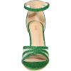 imageAllegra K Womens Glitter Ankle Strap Stiletto Heels SandalsGrass Green