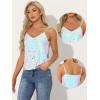 imageAllegra K Womens Sequined Shining Camisole Club Party Glitter Disco Sparkle Cami TopLight Blue