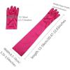 imageAllegra K Womens Long Gloves 1920S Evening Party Full Finger Mittens Elegant Opera GloveFuchsia