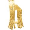 imageAllegra K Womens Long Gloves 1920S Evening Party Full Finger Mittens Elegant Opera GloveGold