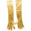 imageAllegra K Womens Long Gloves 1920S Evening Party Full Finger Mittens Elegant Opera GloveGold