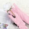 imageAllegra K Womens Long Gloves 1920S Evening Party Full Finger Mittens Elegant Opera GloveShiny Pink