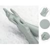 imageAllegra K Womens Long Gloves 1920S Evening Party Full Finger Mittens Elegant Opera GloveSilver Gray