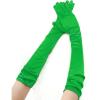 imageAllegra K Womens Long Gloves 1920S Evening Party Full Finger Mittens Elegant Opera GloveGreen