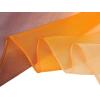 imageuxcell Long Chiffon Light Wedding Scarf Silky Gradient Color Party Shawl Spring Summer Beach Wrap for WomenCoffee Orange