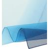 imageuxcell Long Chiffon Light Wedding Scarf Silky Gradient Color Party Shawl Spring Summer Beach Wrap for WomenDark Light Blue