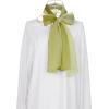 imageuxcell Long Chiffon Light Wedding Scarf Silky Gradient Color Party Shawl Spring Summer Beach Wrap for WomenDark Light Olive Green