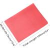 imageuxcell Long Chiffon Light Wedding Scarf Silky Gradient Color Party Shawl Spring Summer Beach Wrap for WomenDark Light Red