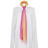 imageuxcell Long Chiffon Light Wedding Scarf Silky Gradient Color Party Shawl Spring Summer Beach Wrap for WomenFuchsia Yellow